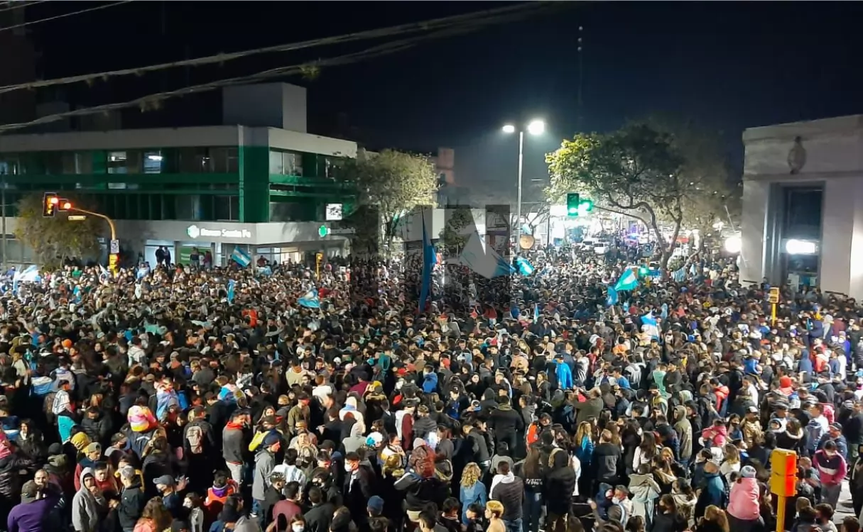 San Lorenzo festeja la consagración de Argentina Campeón de la Copa América