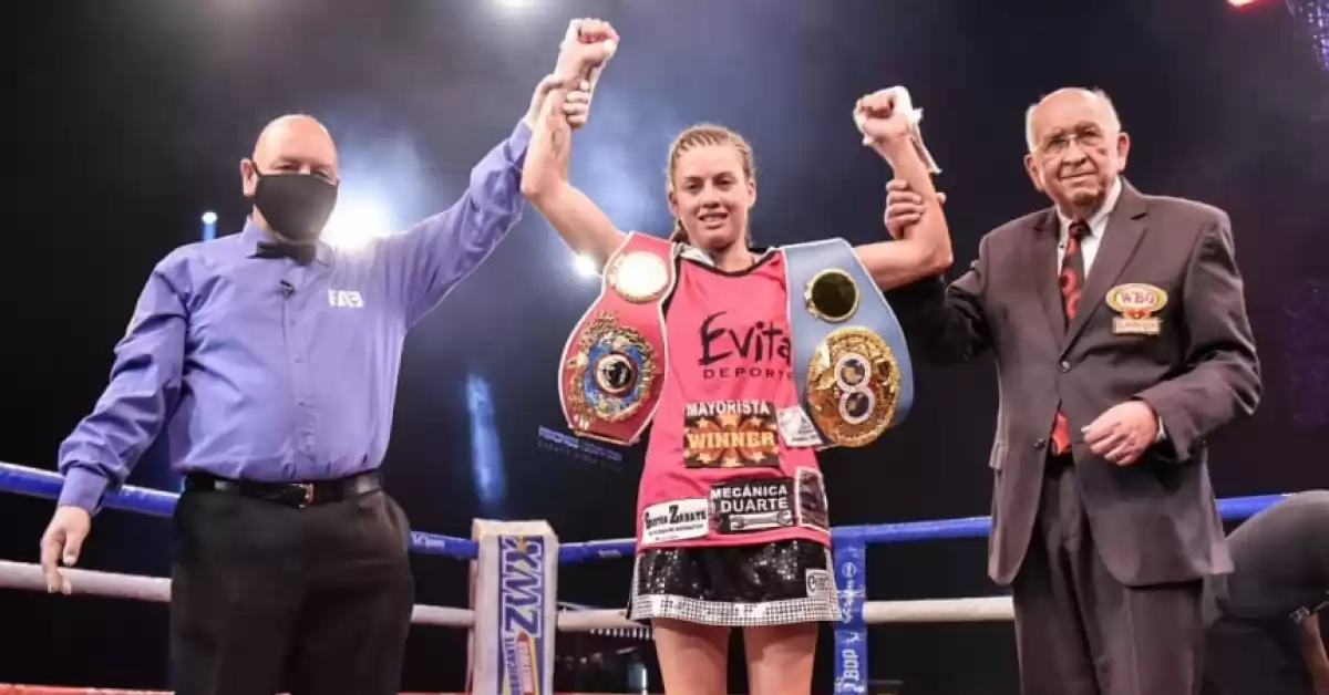 La boxeadora Evelin Bermudez espera por un duelo más que prometedor