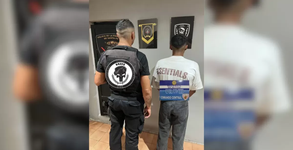 Discutía con su ex novia, llamaron a la policía y cayó preso por tener pedido de captura en San Lorenzo