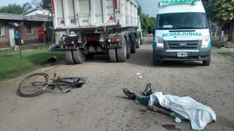 Un hombre mayor de edad murió mientras circulaba en bicicleta