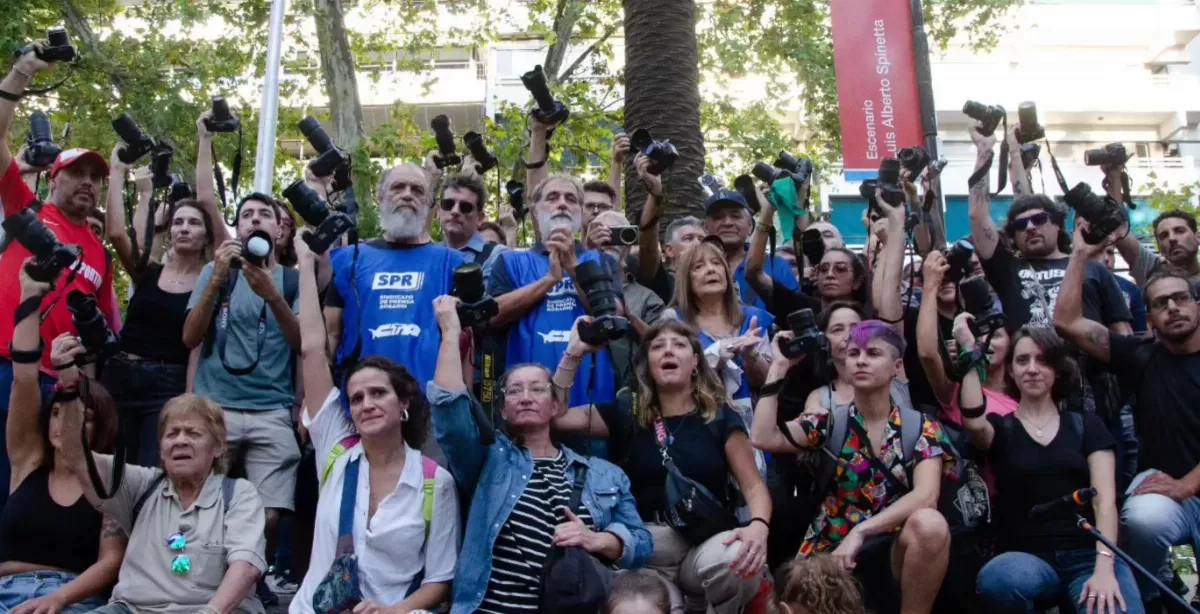 Camarazo en Rosario: Repudiaron la salvaje agresión a Pablo Grillo con una manifestación