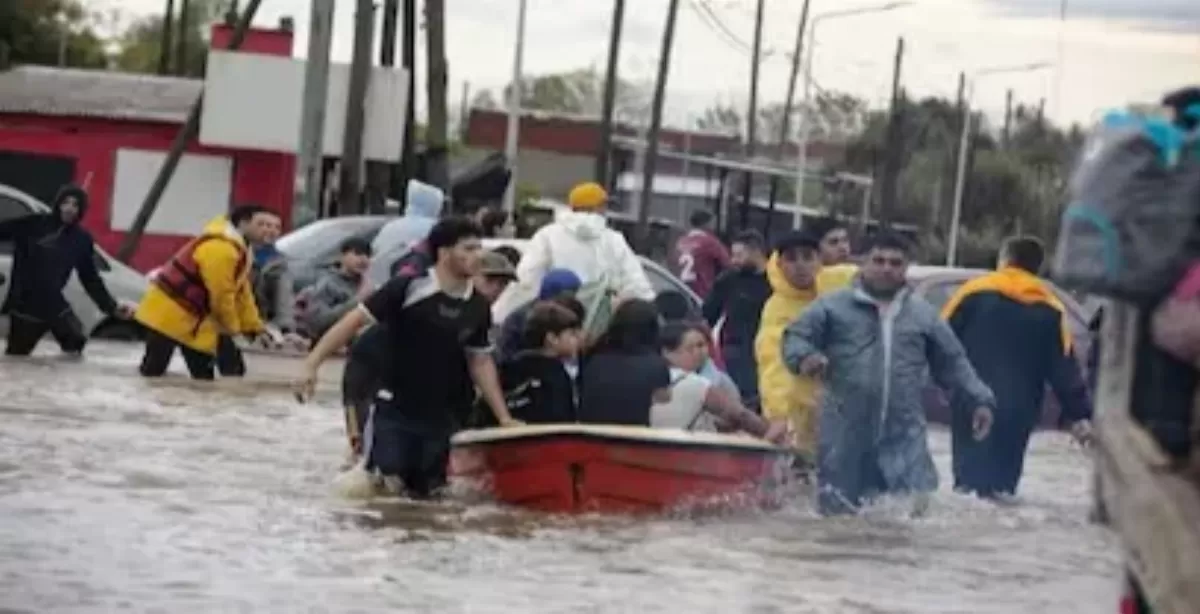 Fray Luis Beltrán: juntan donaciones para los afectados por el temporal en Zárate y Campana