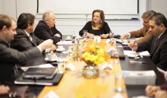 Lamberto se reunió con la Ministra Garré