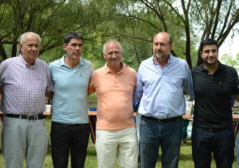 Cavallero, Perotti y Ramos en Puerto General San Martín