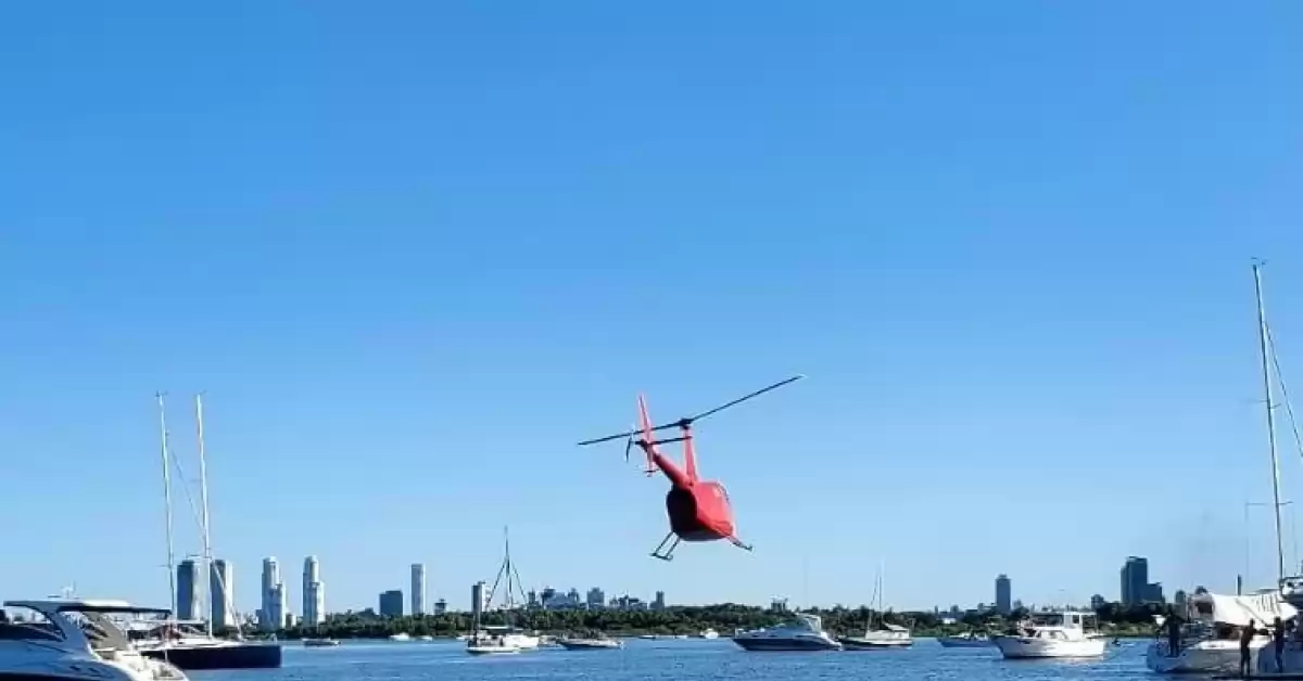 El fallecido en el accidente del helicóptero sobre el río Paraná era un ex piloto de TC