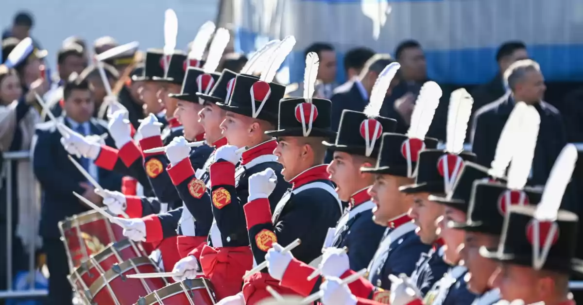 Después de cinco años se realizó un histórico desfile por el Día de la Independencia