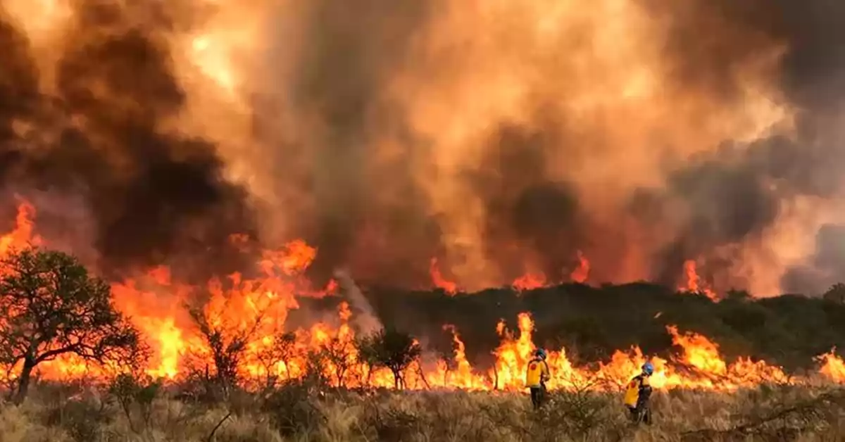 Continúan los incendios con tres focos activos y más de 10.000 hectáreas arrasadas en Córdoba