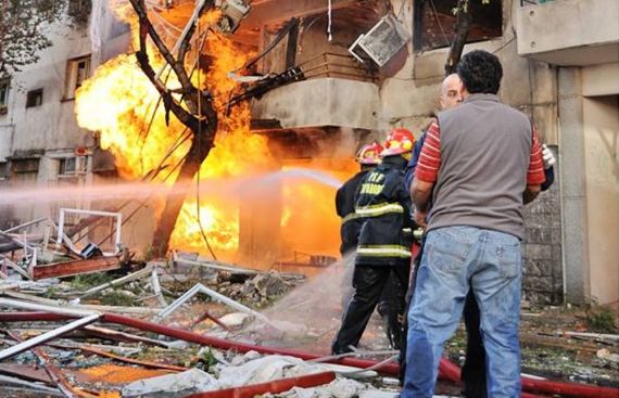 Un sanlorencino sufrió quemaduras tras la explosión en Rosario
