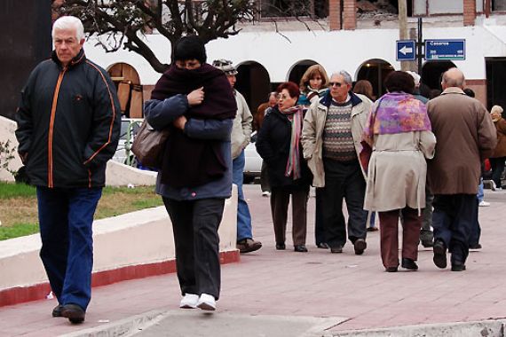 El invierno llegó y se hace sentir