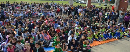 Ochocientos chicos por el Día de los Jardines