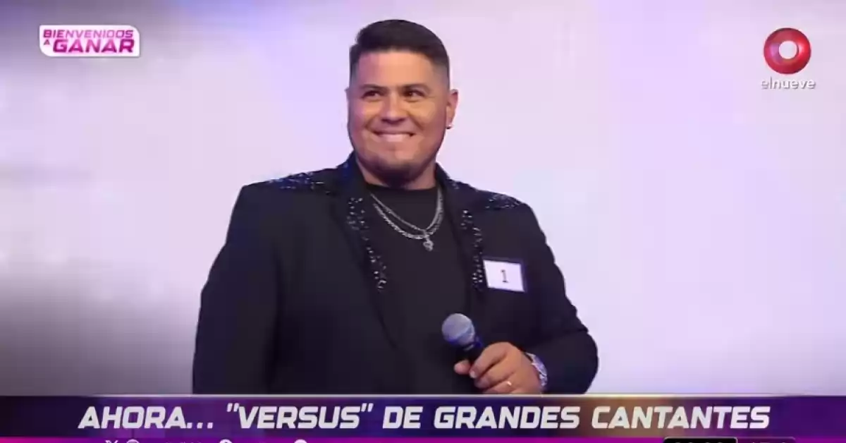 El sanlorencino Jonatan Casafú participó del programa “Bienvenido a Ganar”