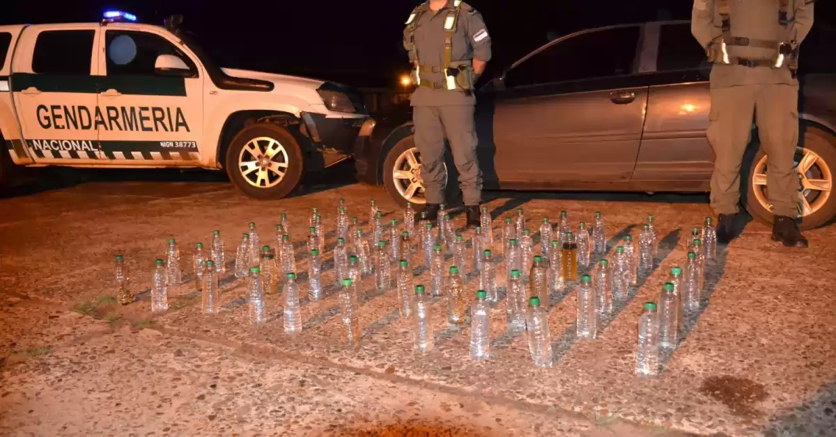 Corrientes: ocultaba 70 botellas de ketamina en el tanque de combustible de su vehículo