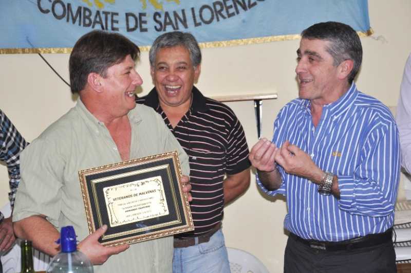 Ex Combatientes de Malvinas reconocidos por Traferri