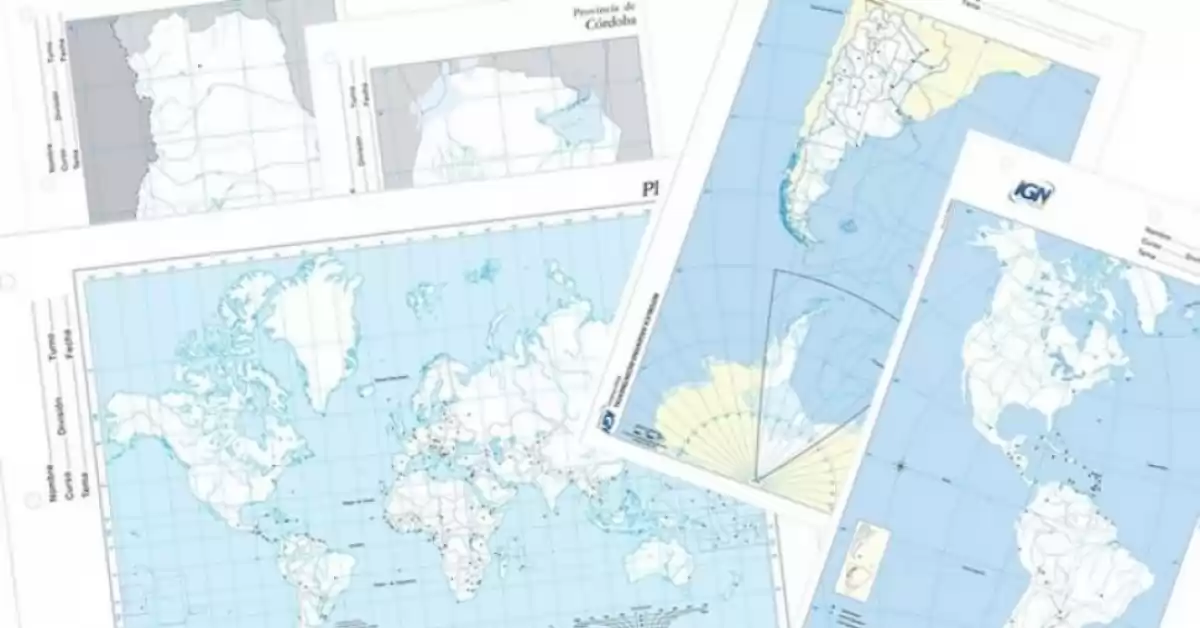 Los mapas escolares oficiales se pueden descargar desde una web del Gobierno