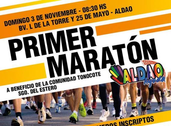 Primer Maratón Aldao Ayuda