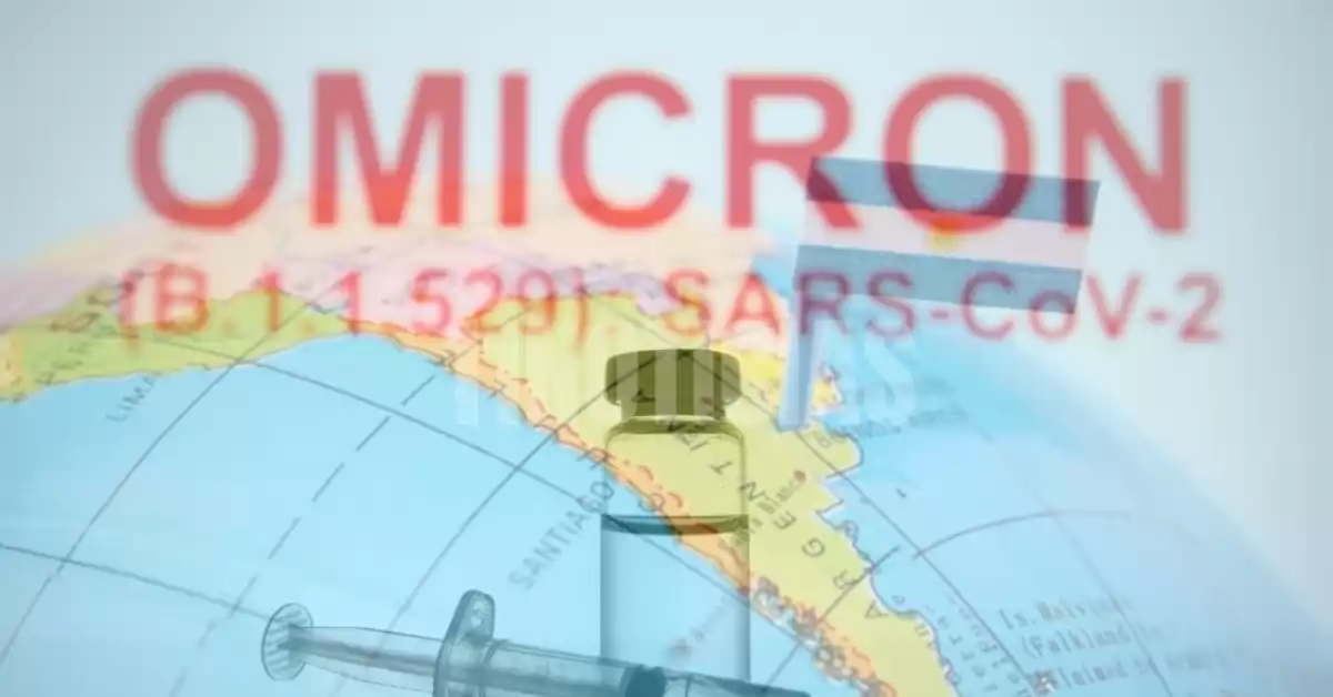 Primer caso de la variante Ómicron en Argentina