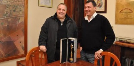Raimundo se reunió con el ganador del Martín Fierro
