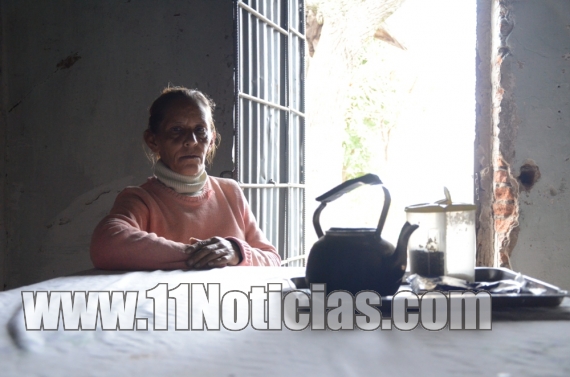 El municipio inscribió a la familia de María del Carmen para alimentarse en el comedor