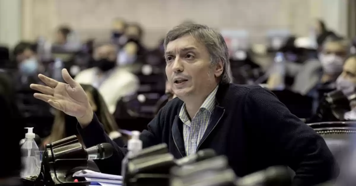 Máximo Kirchner renunció a la presidencia del Frente de Todos en la Cámara de Diputados
