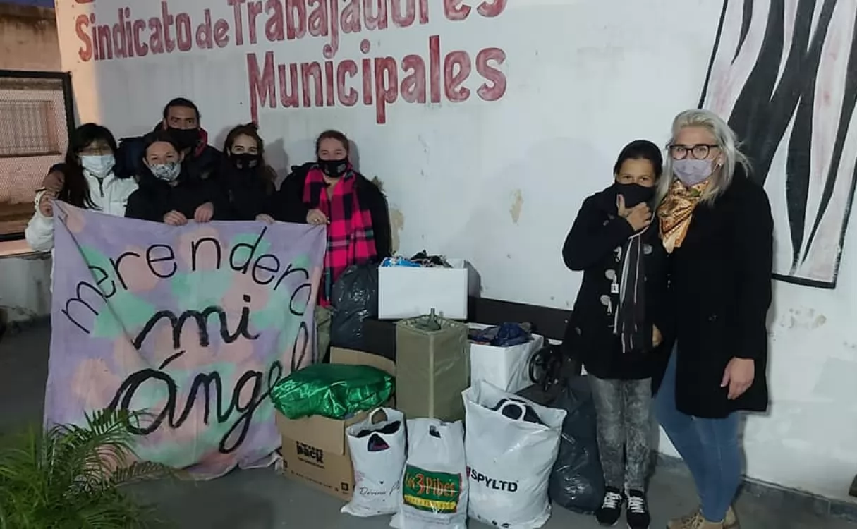 Desde el Sitram juntan alimentos para colaborar con merenderos