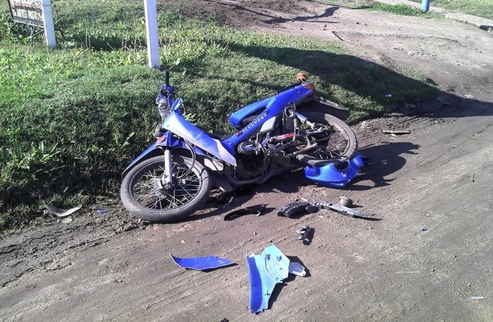 Capitán Bermúdez: cuatro accidentes en una tarde