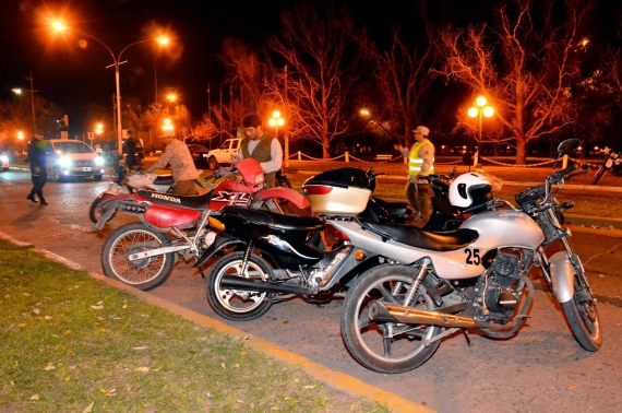 Remitieron más de 80 vehículos al corralón tras operativos del fin de semana