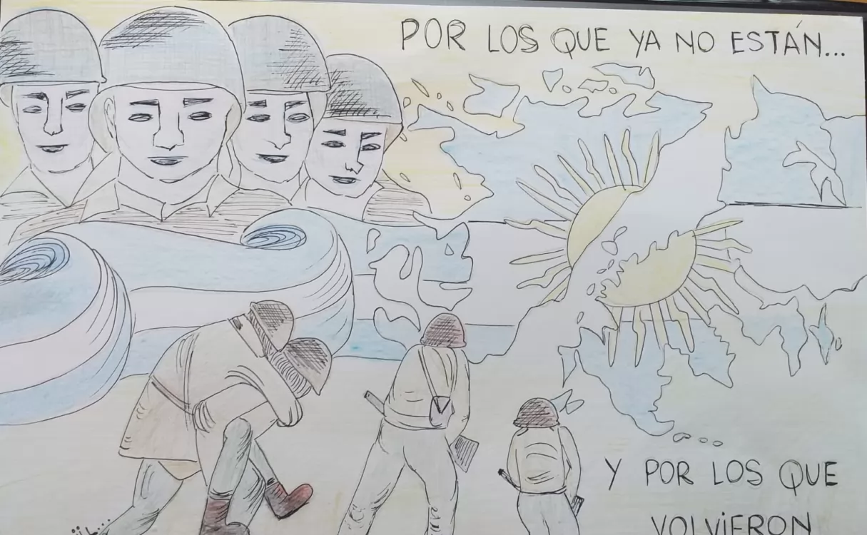 El mural en homenaje a los ex combatientes de Malvinas ya tiene diseño ganador 