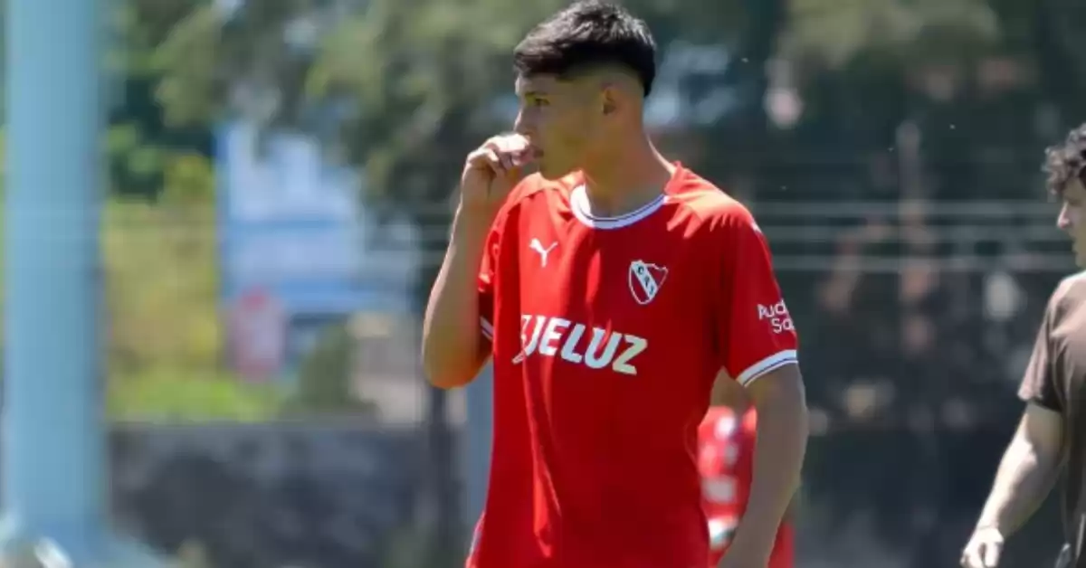 Nahuel Junco jugará en la reserva de Independiente de Avellaneda