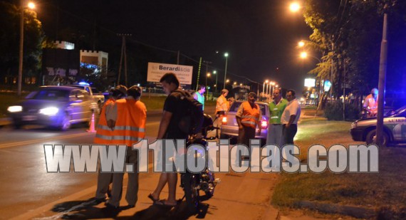 Importante operativo de tránsito en Fray Luis Beltrán