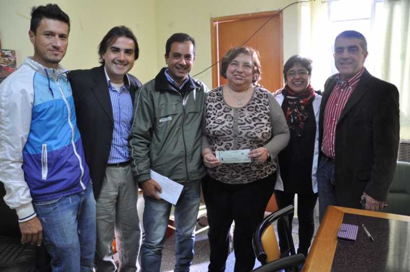 El Hospital Granaderos a Caballo recibió la visita de Traferri 