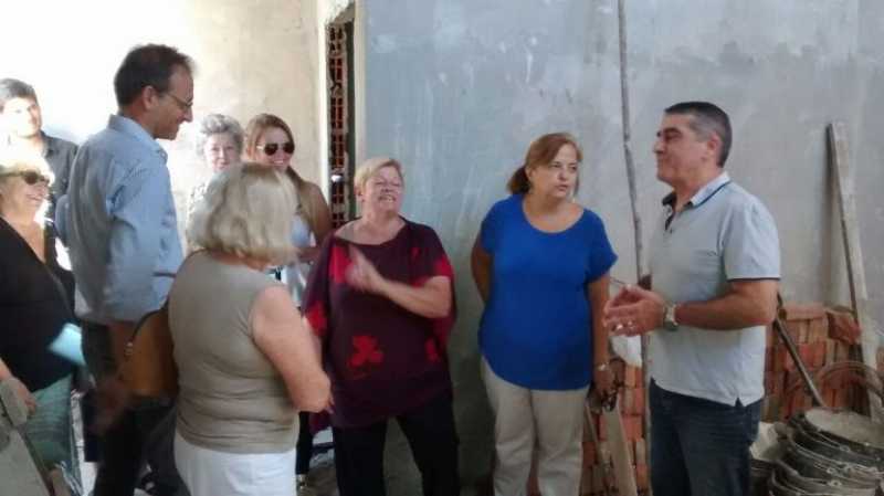 Traferri comprometido a terminar la pileta de hidroterapia de ALPI