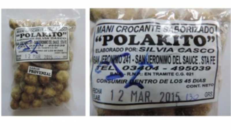 Prohíben la venta de un maní crocante saborizado con provenzal