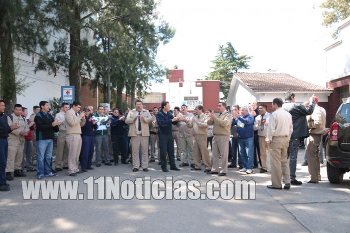 El reclamo de prefectura llega a la región