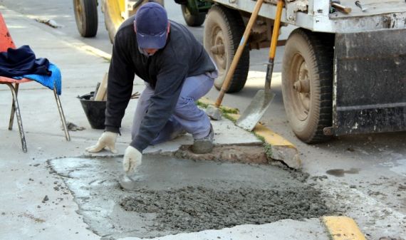 San Lorenzo: se construyen más rampas para discapacitados