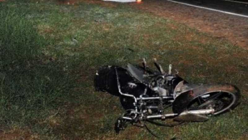 Falleció un motociclista alcanzado por un rayo cerca de Rafaela