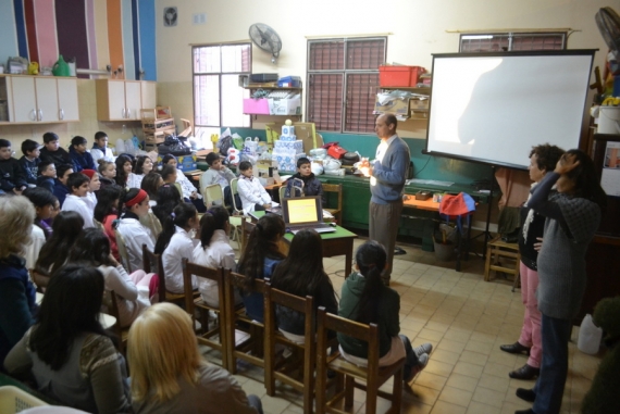 Granadero Baigorria impulsa talleres sobre el tratamiento de los residuos en escuelas