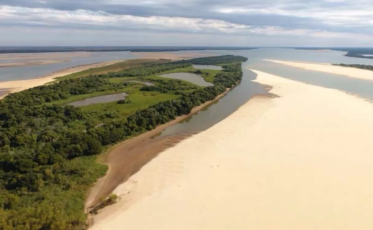 Desde nación consideran que la bajante del río Paraná es 