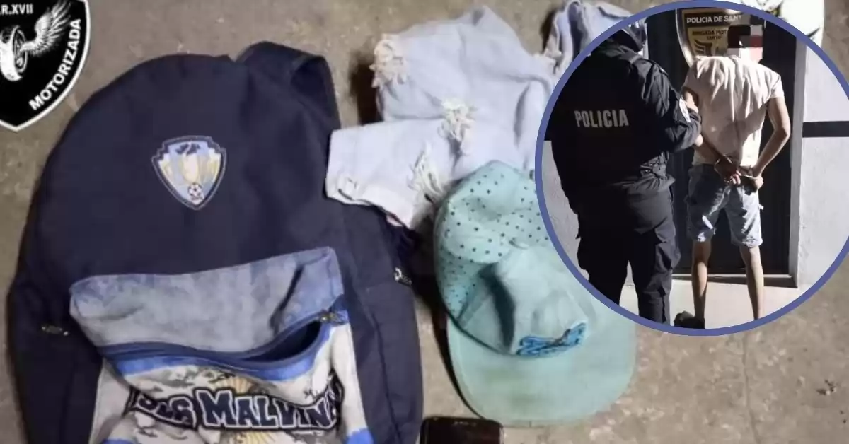 San Lorenzo: Delincuente robó a dos chicos de 12 años de edad que estaban en un auto