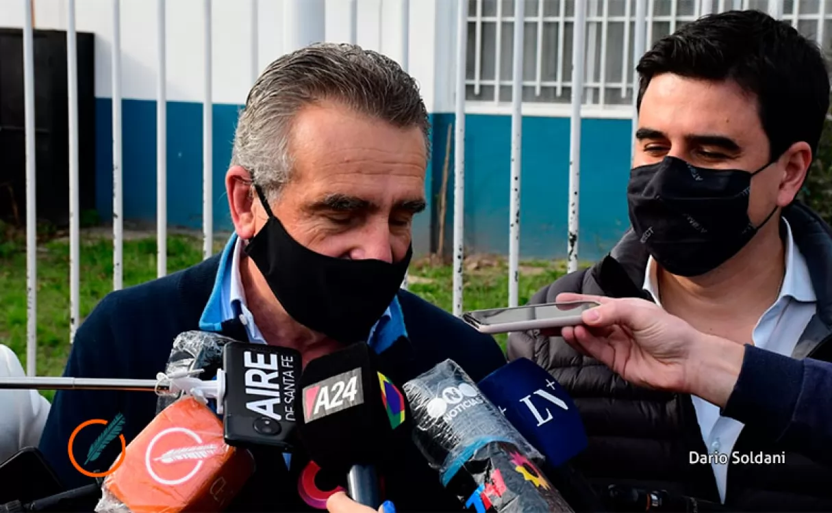 Rossi y Rodenas votaron en la misma escuela de Rosario