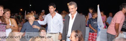 Baigorria fue testigo de la inauguración de Yacyretá.