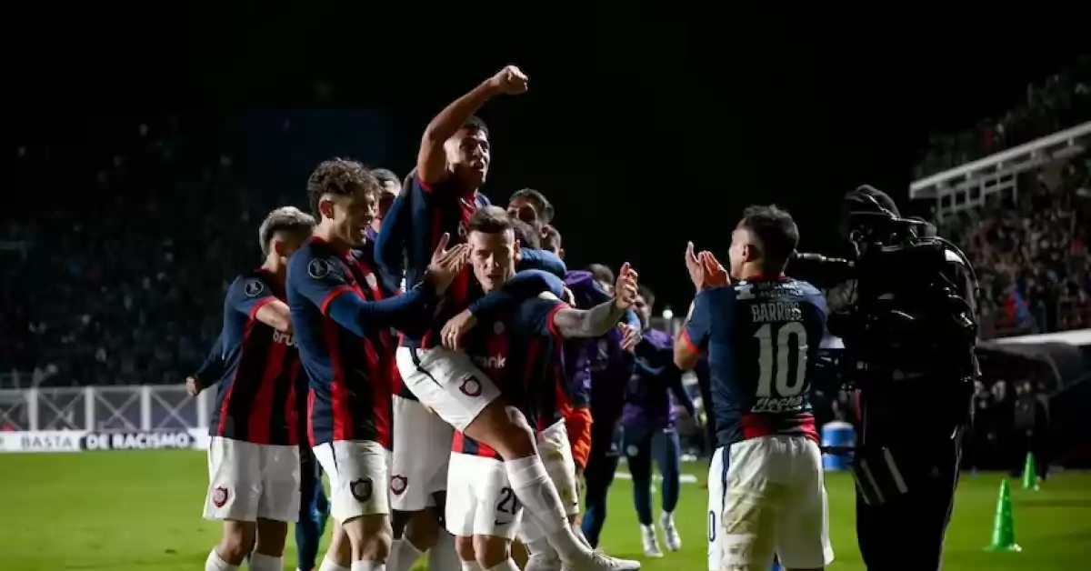 San Lorenzo consiguió un triunfo agónico en la Copa Libertadores