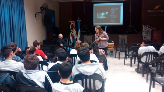 Más de 200 alumnos participaron en jornadas de Educación Vial en escuelas de Rosario y San Cristóbal
