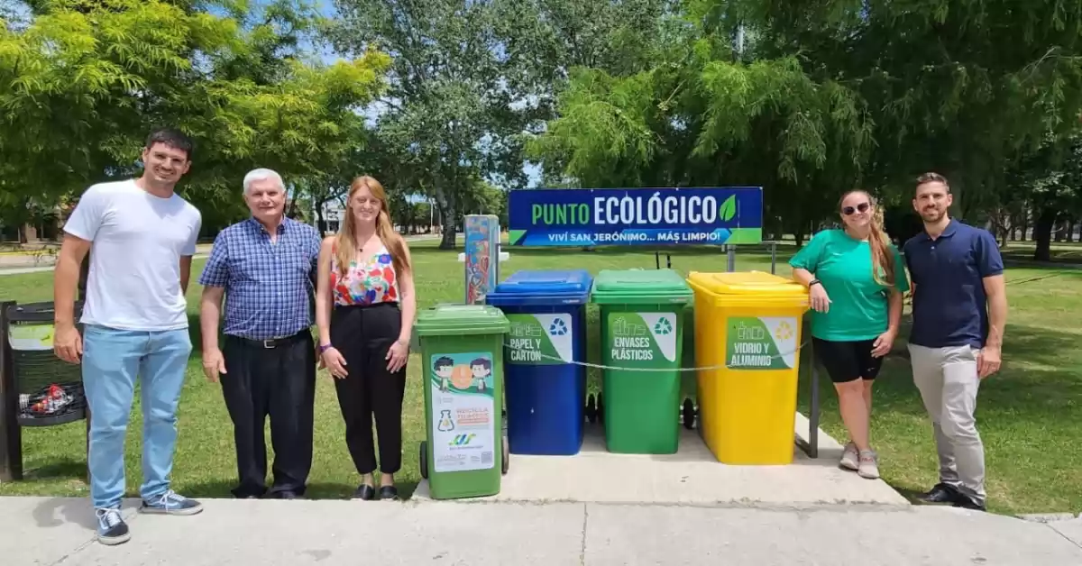 San Jerónimo Sud: presentaron nuevos dispositivos para el reciclado de aceite domiciliario