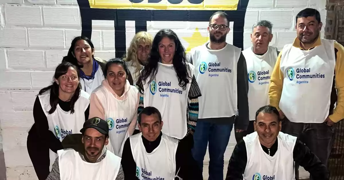 El club Santa Catalina firmó un convenio con la ONG Global Communities