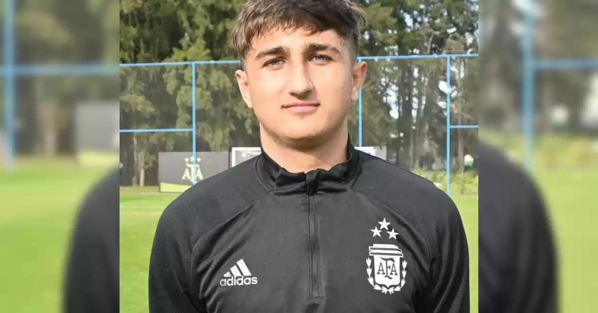 Santiago Colidio, de Centeno, fue convocado para la Selección Argentina Sub20