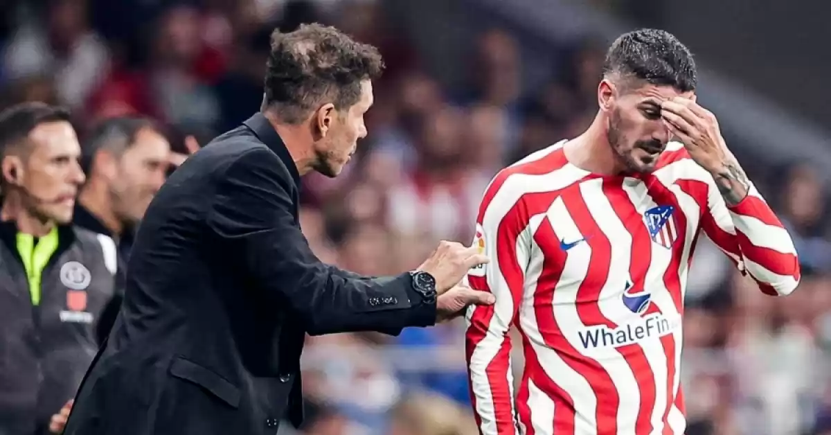 Se rompió la relación Simeone - De Paul y el volante está cerca de irse a Juventus
