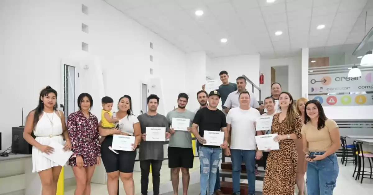 Más sanlorencinos se capacitaron en soldadura y herrería