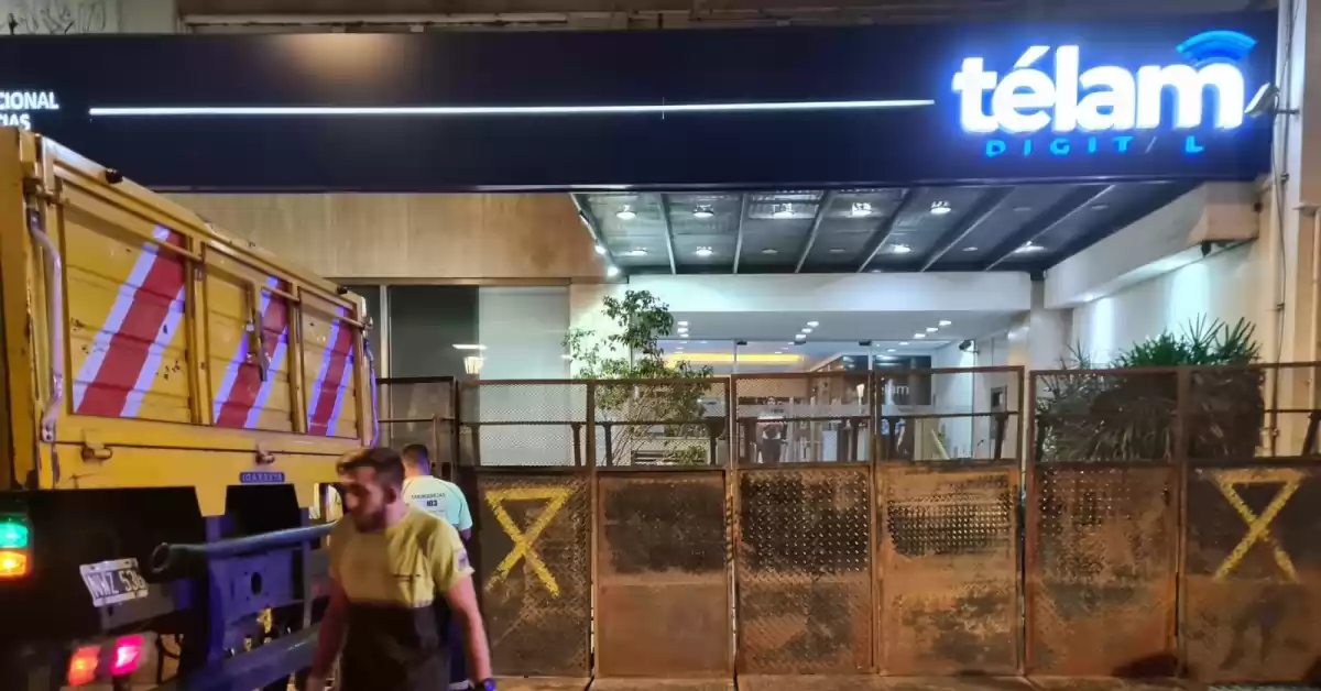 Suspenden la web y vallaron las oficinas de la agencia de noticias Télam