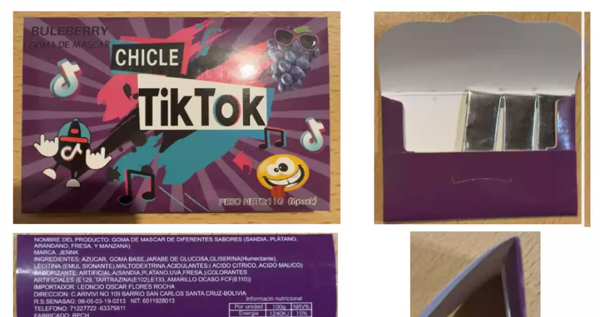 Prohíben la venta de una marca de chicles y piden no consumirlos 