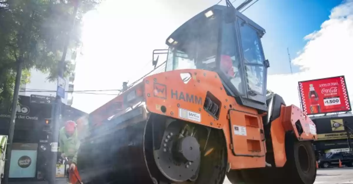 Cortes de calle en Rosario por repavimentación de calle Santa Fe 